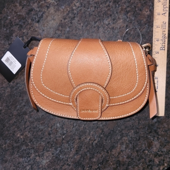 Rachel Zoe Edessi Vegan Leather Brown Crossbody & Belt Bag - Picture 8 of 11